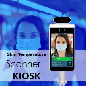 AI powered skin temperature detection kiosk from Tangent
