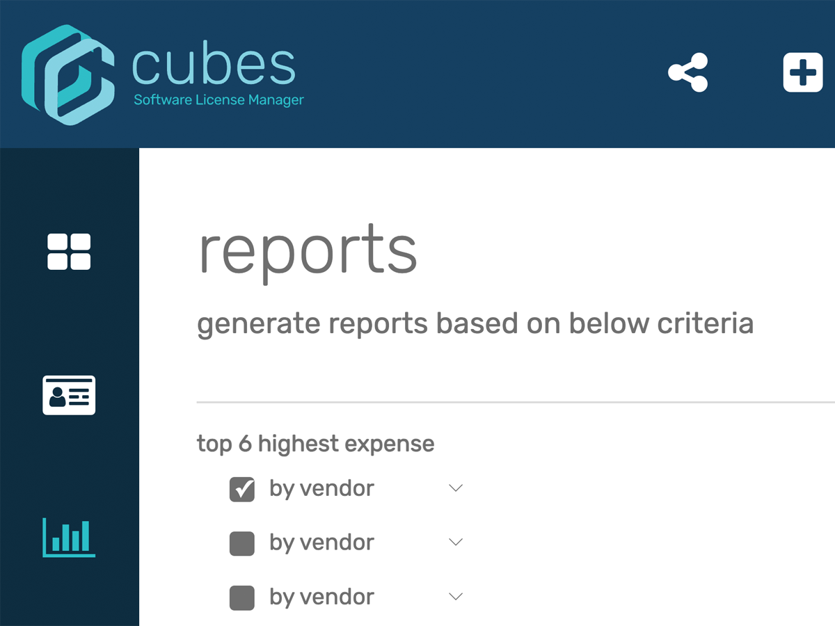 software license reports